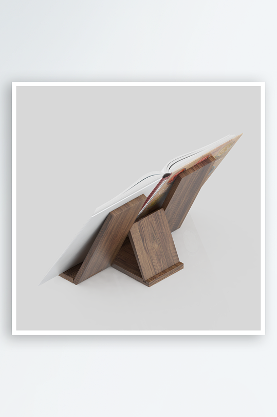 杂志窗办公室用品设计模型1-众图网