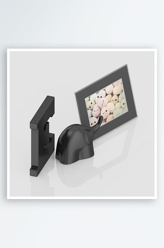 相框办公室用品设计模型-众图网