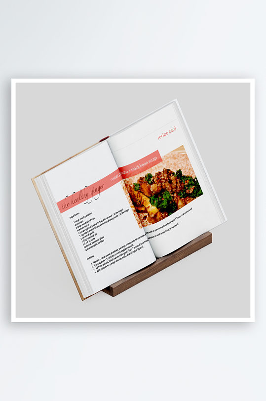 杂志窗办公室用品设计模型1-众图网