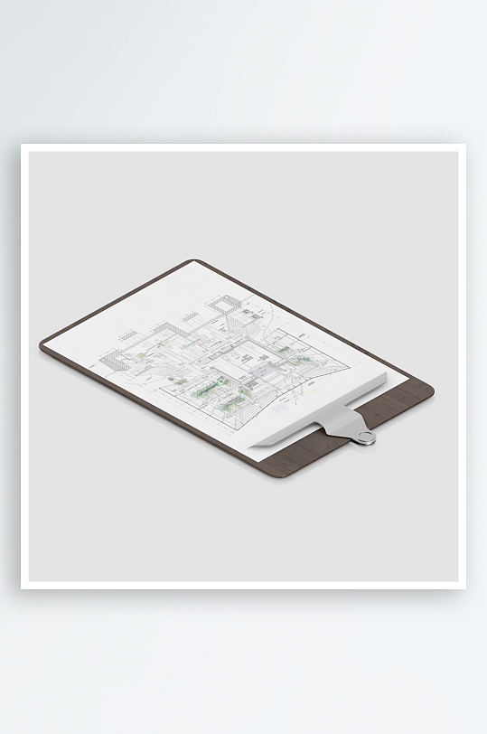 杂志窗办公室用品设计模型1-众图网