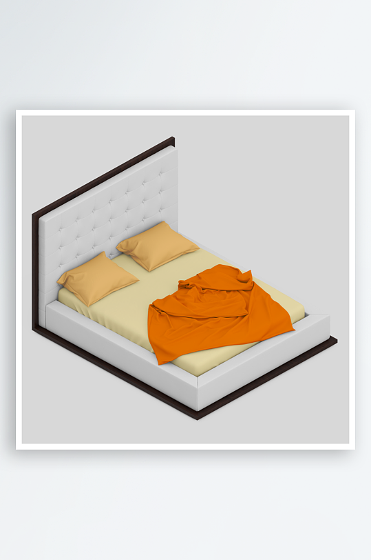 床上用品设计模型-众图网