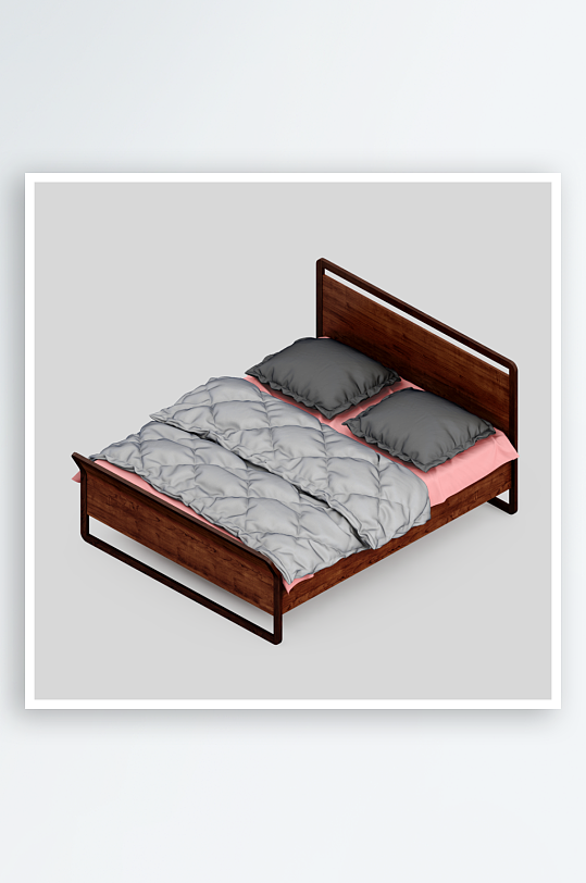 床上用品设计模型-众图网