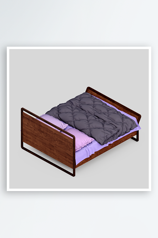 床上用品设计模型-众图网