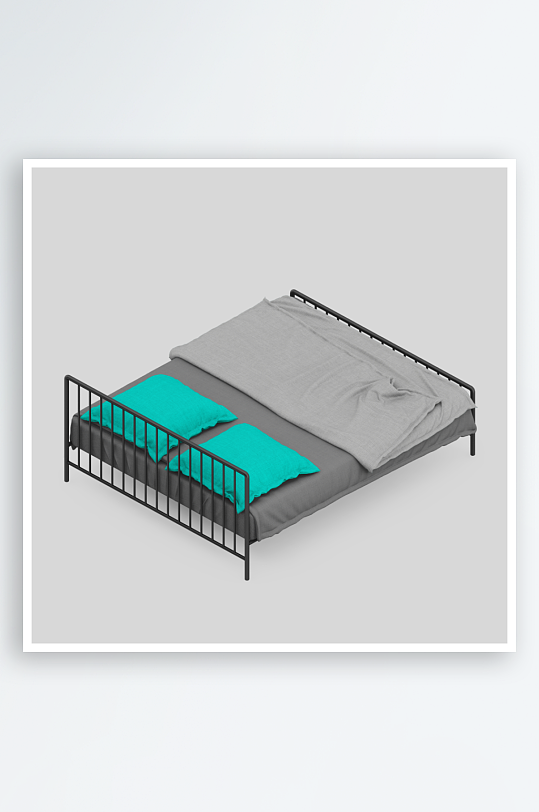 床上用品设计模型-众图网