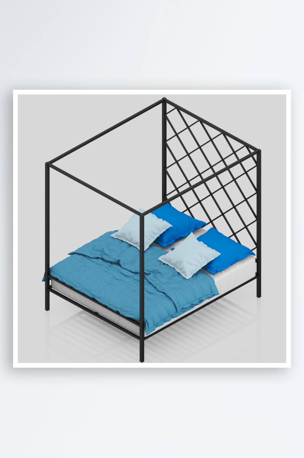 床上用品设计模型素材