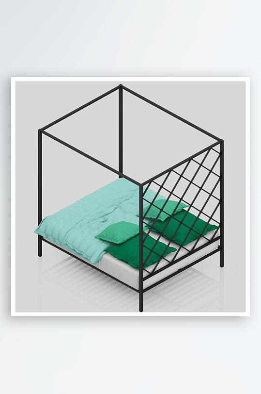 床上用品设计模型-众图网