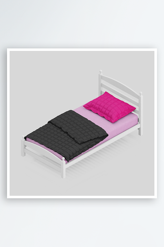 床上用品设计模型1-众图网