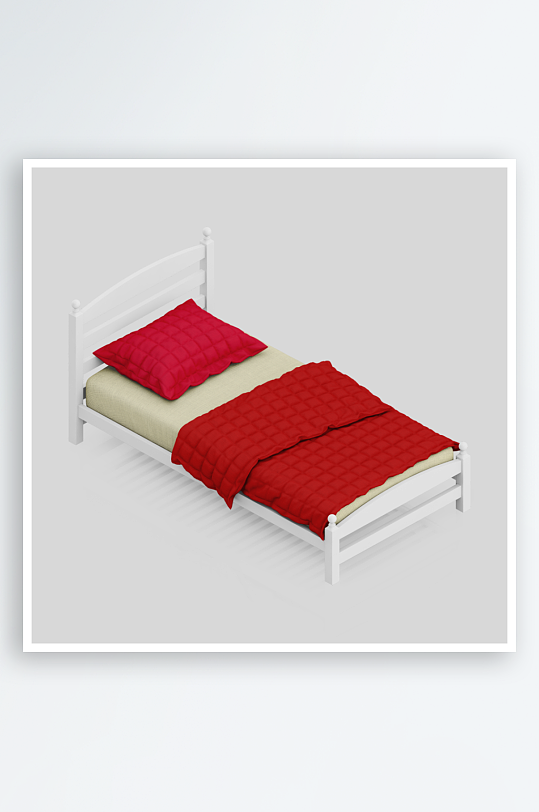 床上用品设计模型1-众图网