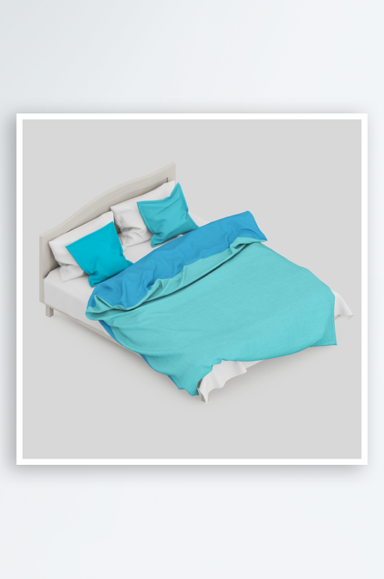 床上用品设计模型1-众图网