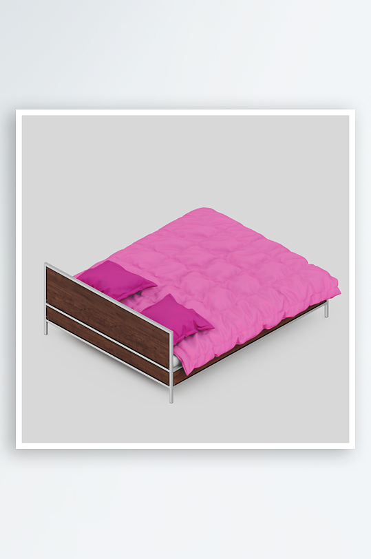 床上用品设计模型1-众图网