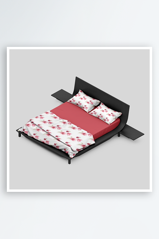 床上用品设计模型2-众图网