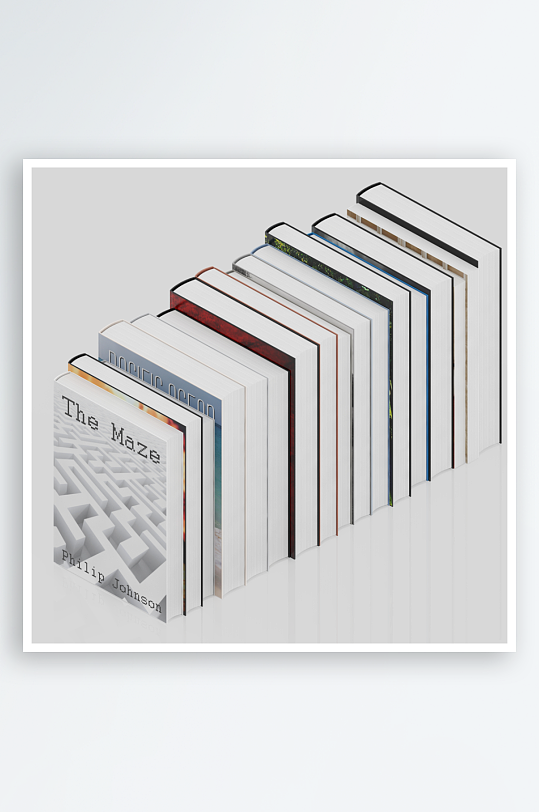 书本用品设计模型-众图网