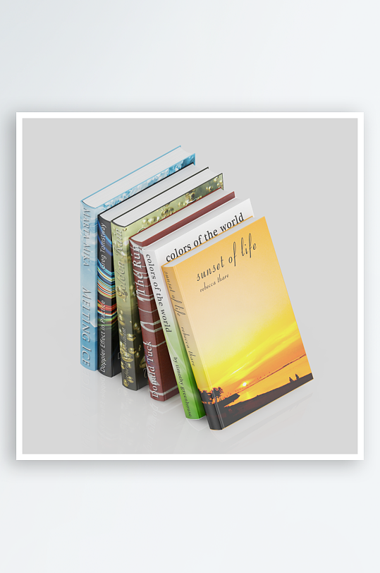 书本用品设计模型-众图网