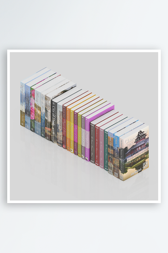 书本用品设计模型-众图网