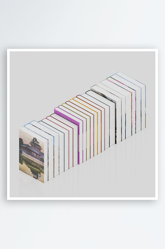 书本用品设计模型-众图网