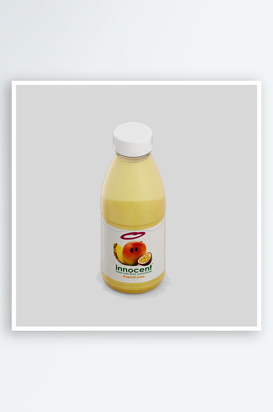 瓶子饮料设计模型-众图网