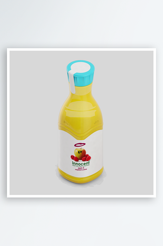 瓶子饮料设计模型-众图网