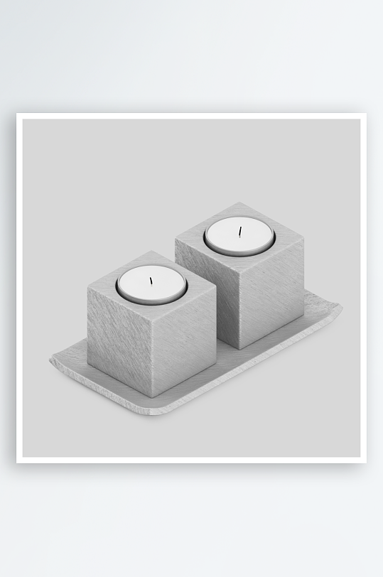 蜡烛产品设计模型-众图网