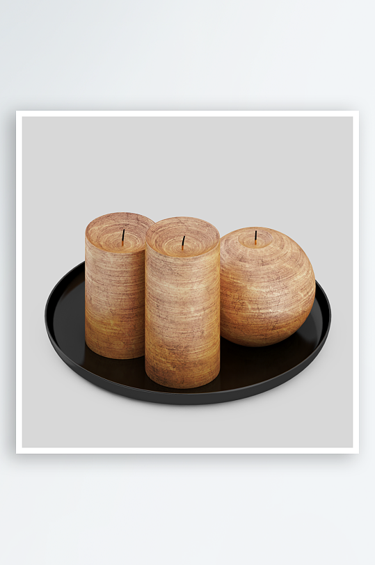 蜡烛产品设计模型1-众图网