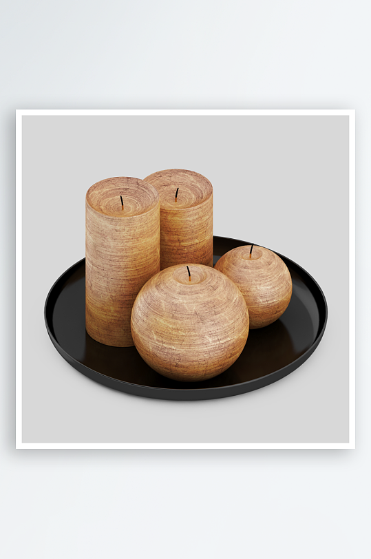 蜡烛产品设计模型1-众图网