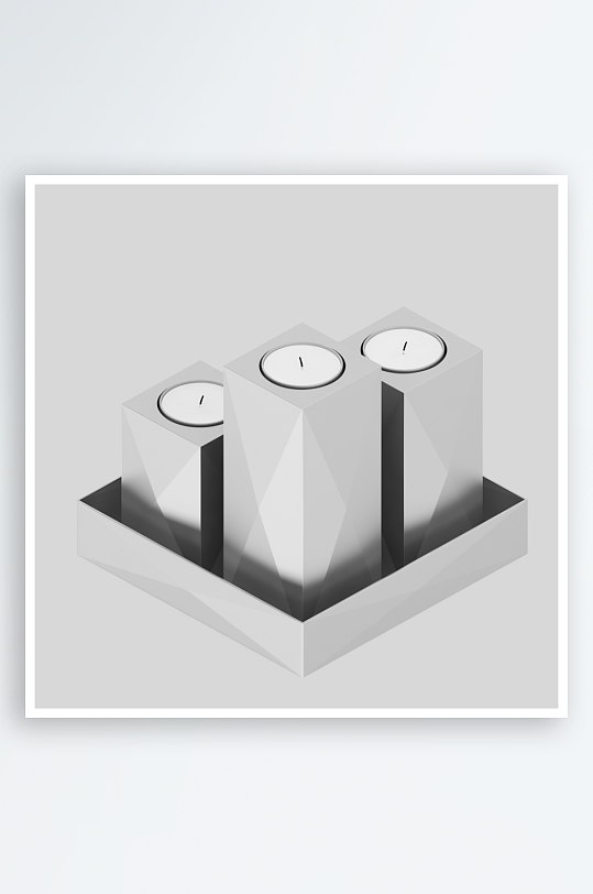 蜡烛产品设计模型1-众图网