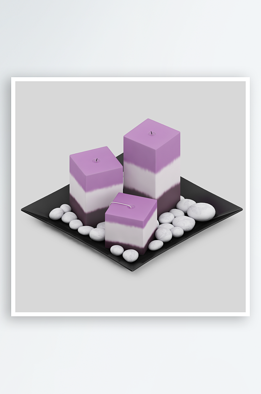 蜡烛产品设计模型2-众图网