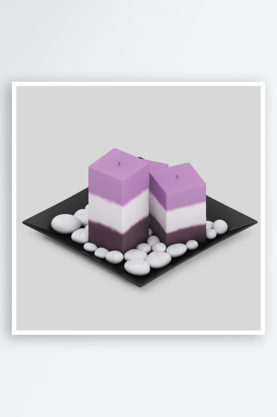 蜡烛产品设计模型2-众图网