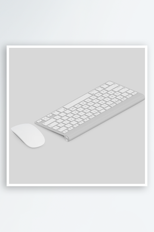 键盘鼠标电子产品设计模型-众图网