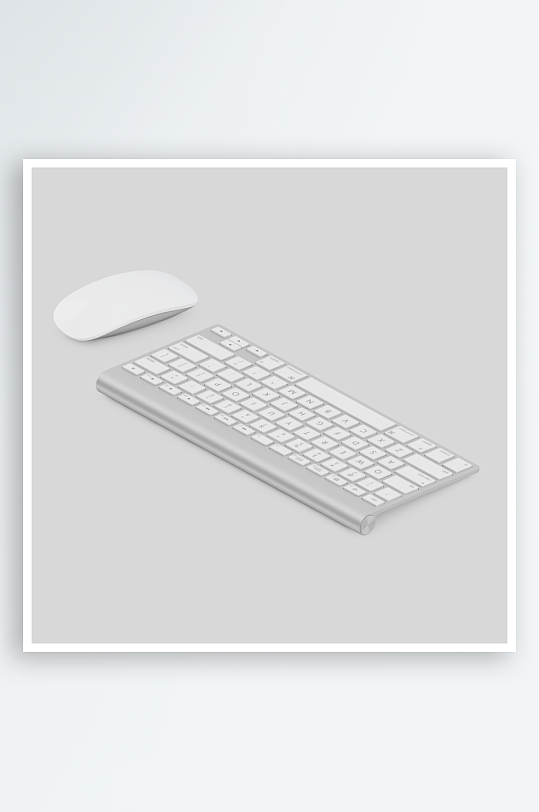键盘鼠标电子产品设计模型-众图网
