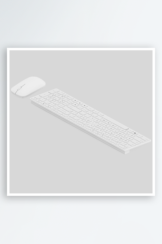 键盘鼠标电子产品设计模型-众图网