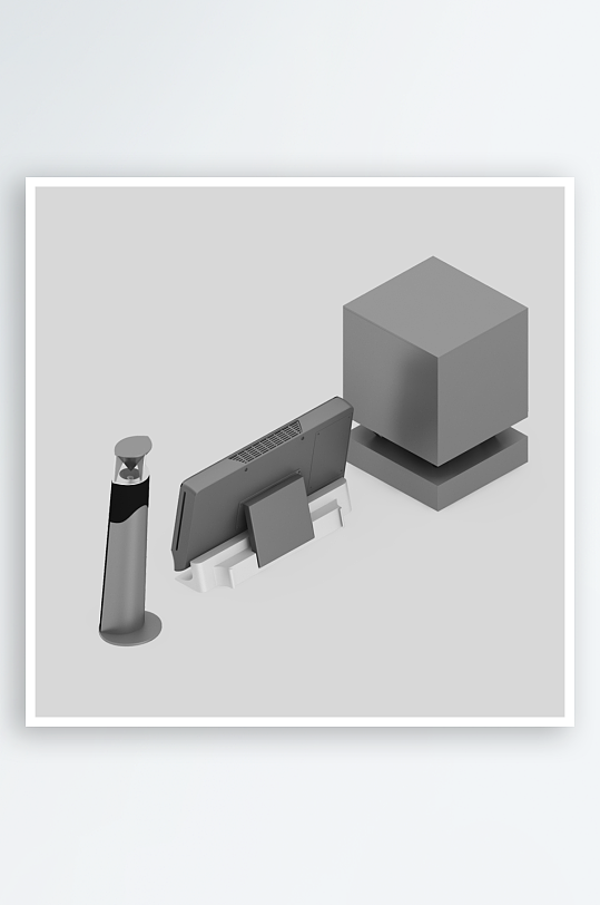 音响电子产品设计模型1-众图网