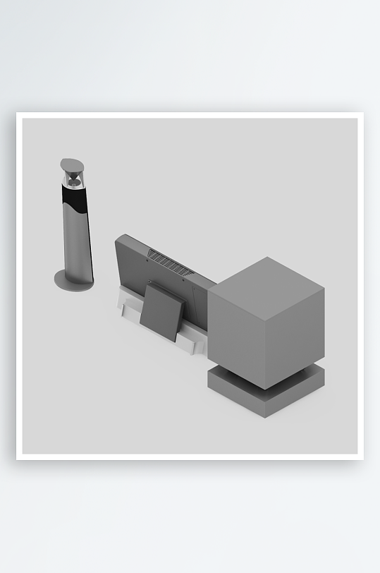 音响电子产品设计模型1-众图网