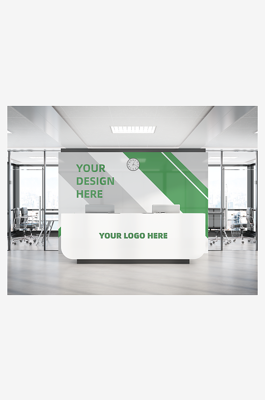 企業(yè)文化墻辦公室公司LOGO標(biāo)志圖案形象