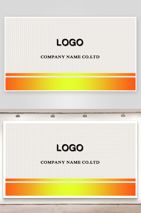 简约名片设计样式-众图网