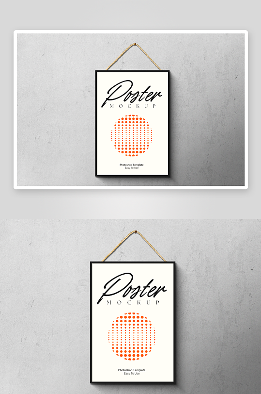 画框相框样机mockup分层素材-众图网