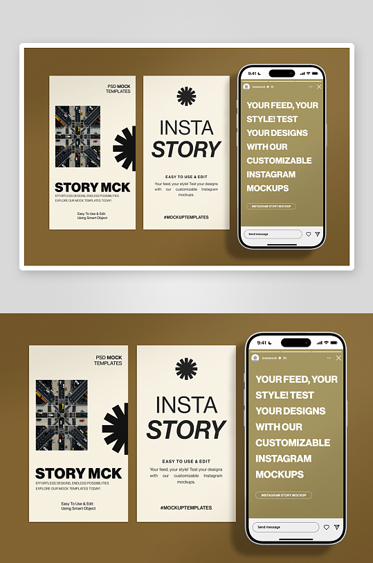 手机样机mockup分层素材-众图网