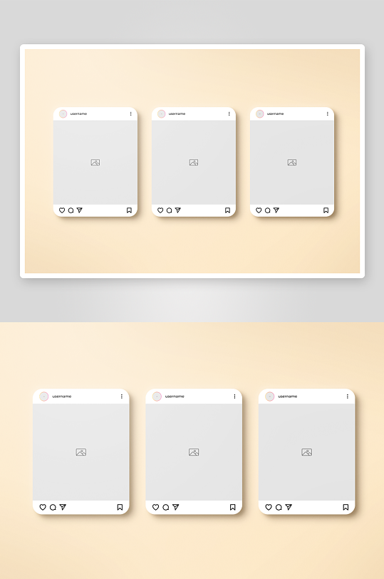海报传单样机mockup分层素材-众图网