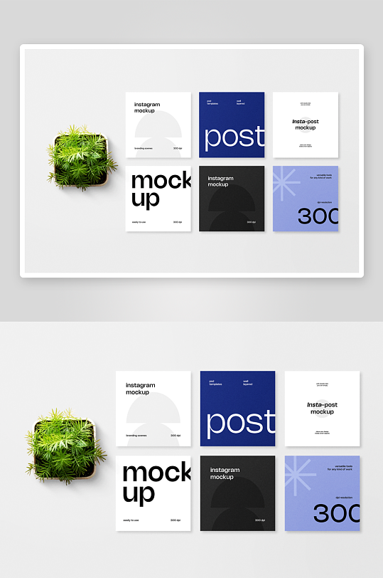 海报传单样机mockup分层素材-众图网