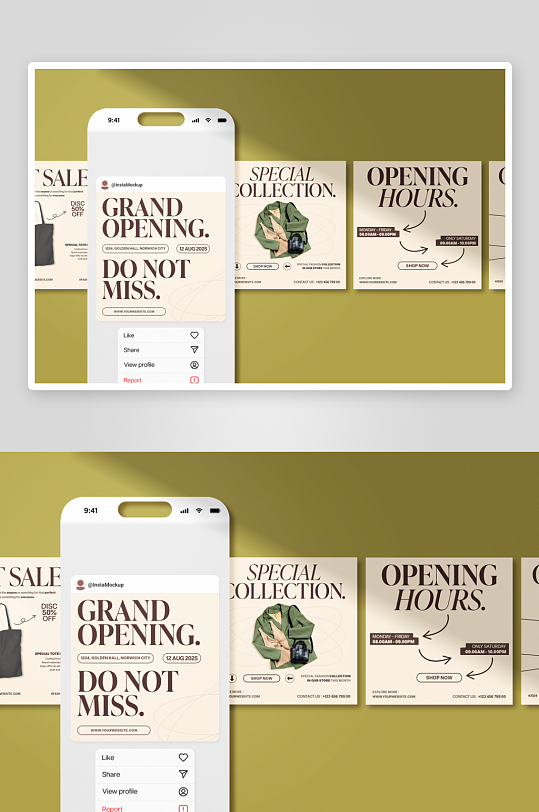 手机样机mockup分层素材-众图网