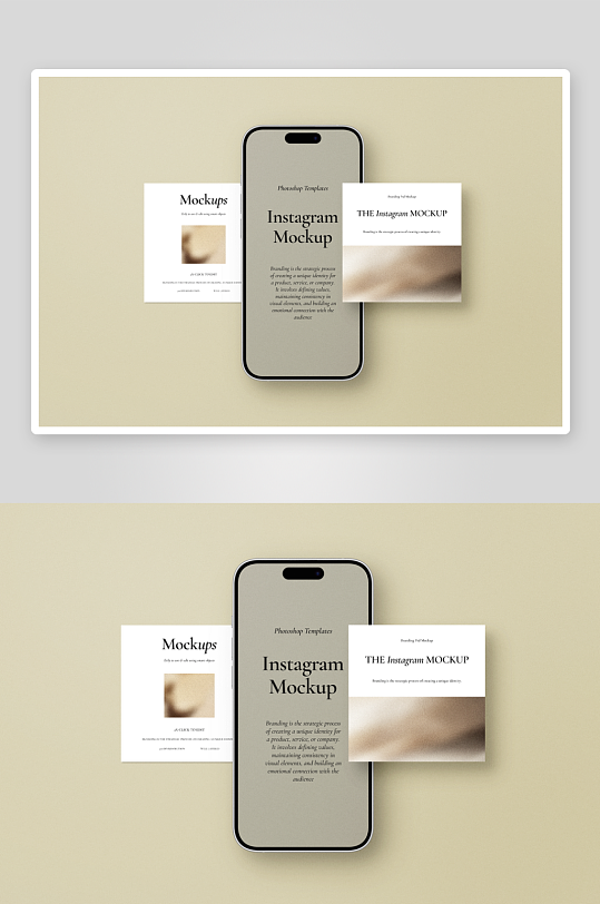 iPhone样机mockup分层素材-众图网