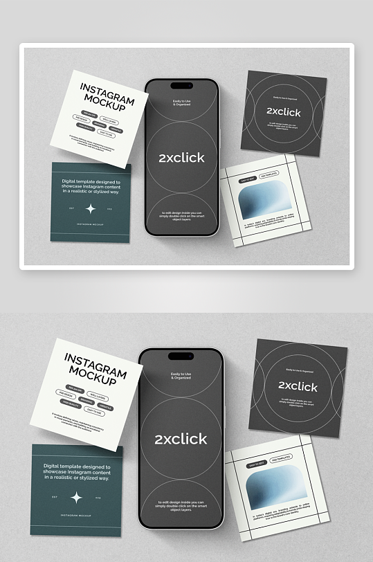 iPhone样机mockup分层素材-众图网