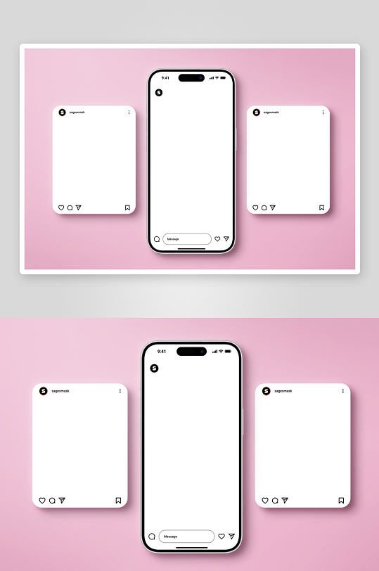 iPhone样机mockup分层素材-众图网
