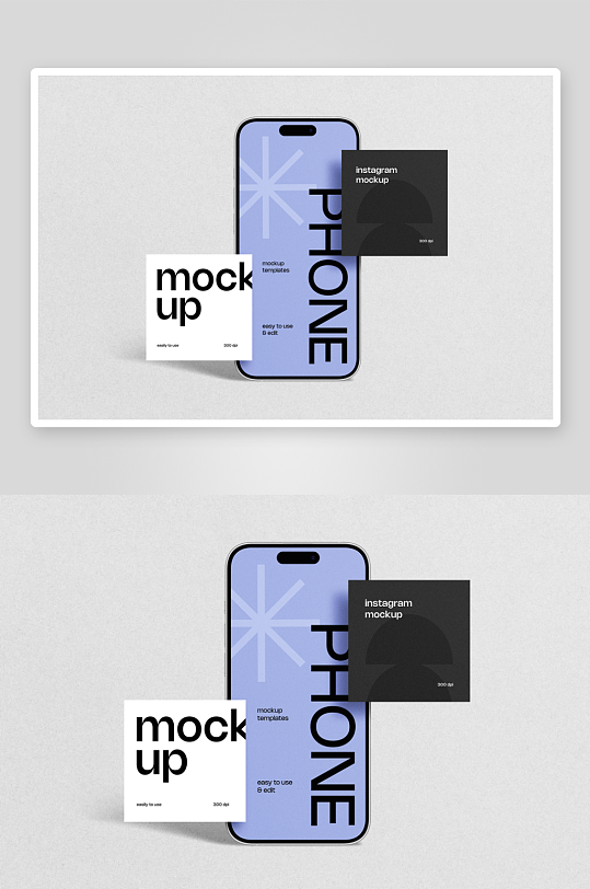 iPhone样机mockup分层素材-众图网