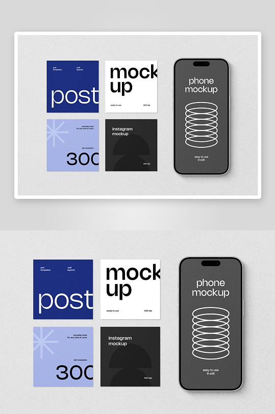 iPhone样机mockup分层素材-众图网