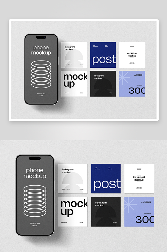 iPhone样机mockup分层素材-众图网