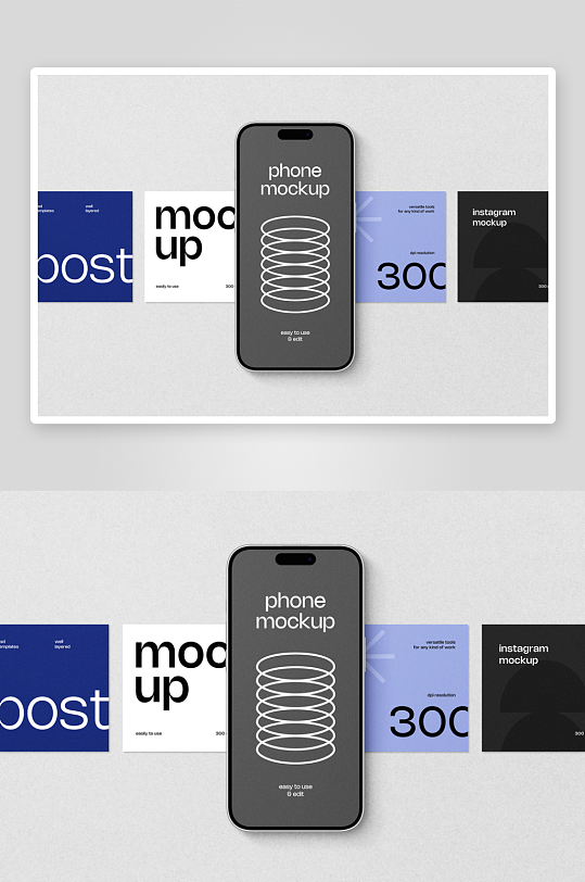 iPhone样机mockup分层素材-众图网