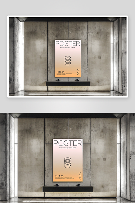 传单广告样机mockup分层素材-众图网