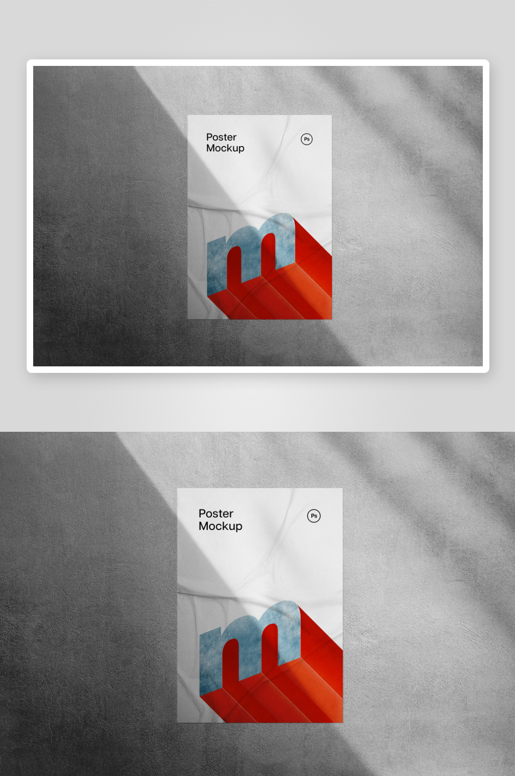 传单样机mockup分层素材素材