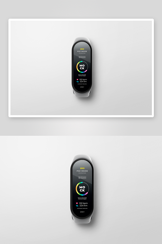 智能手环样机mockup分层素材-众图网