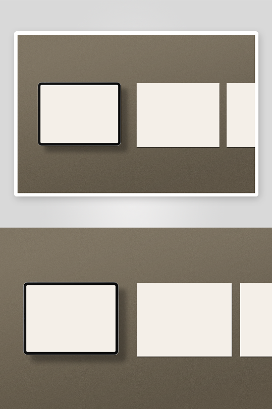 相框样机mockup分层素材-众图网